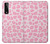 W2213 Pink Leopard Pattern Hard Case and Leather Flip Case For LG Stylo 7 4G