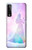 W2992 Princess Pastel Silhouette Hard Case and Leather Flip Case For LG Stylo 7 4G