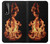 W3379 Fire Frame Hard Case and Leather Flip Case For LG Stylo 7 4G