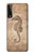 W3214 Seahorse Skeleton Fossil Hard Case and Leather Flip Case For LG Stylo 7 5G