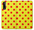 W3526 Red Spot Polka Dot Hard Case and Leather Flip Case For LG Stylo 7 5G