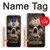 W0552 Skull Hard Case and Leather Flip Case For Motorola Moto G Play (2021)