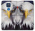 W0854 Eagle American Hard Case and Leather Flip Case For Motorola Moto G Play (2021)