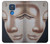 W1255 Buddha Face Hard Case and Leather Flip Case For Motorola Moto G Play (2021)