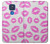 W2214 Pink Lips Kisses Hard Case and Leather Flip Case For Motorola Moto G Play (2021)