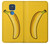 W2294 Banana Hard Case and Leather Flip Case For Motorola Moto G Play (2021)