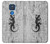 W2446 Gecko Wood Graphic Printed Hard Case and Leather Flip Case For Motorola Moto G Play (2021)