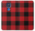 W2931 Red Buffalo Check Pattern Hard Case and Leather Flip Case For Motorola Moto G Play (2021)