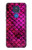 W3051 Pink Mermaid Fish Scale Hard Case and Leather Flip Case For Motorola Moto G Play (2021)