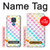 W3499 Colorful Heart Pattern Hard Case and Leather Flip Case For Motorola Moto G Play (2021)