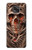 W1675 Skull Blood Tattoo Hard Case and Leather Flip Case For Motorola Moto G Power (2021)