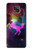 W2486 Rainbow Unicorn Nebula Space Hard Case and Leather Flip Case For Motorola Moto G Power (2021)