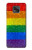 W2683 Rainbow LGBT Pride Flag Hard Case and Leather Flip Case For Motorola Moto G Power (2021)