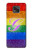 W2899 Rainbow LGBT Gay Pride Flag Hard Case and Leather Flip Case For Motorola Moto G Power (2021)