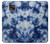 W3439 Fabric Indigo Tie Dye Hard Case and Leather Flip Case For Motorola Moto G Power (2021)