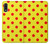W3526 Red Spot Polka Dot Hard Case and Leather Flip Case For Sony Xperia L5