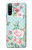 W3494 Vintage Rose Polka Dot Hard Case and Leather Flip Case For Sony Xperia 10 III