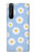 W3681 Daisy Flowers Pattern Hard Case and Leather Flip Case For Sony Xperia 1 III