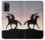 W0773 Cowboy Hard Case and Leather Flip Case For Samsung Galaxy A32 4G