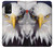 W0854 Eagle American Hard Case and Leather Flip Case For Samsung Galaxy A32 4G