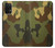 W1602 Camo Camouflage Graphic Printed Hard Case and Leather Flip Case For Samsung Galaxy A32 4G