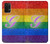 W2899 Rainbow LGBT Gay Pride Flag Hard Case and Leather Flip Case For Samsung Galaxy A32 4G