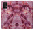 W3052 Pink Marble Graphic Printed Hard Case and Leather Flip Case For Samsung Galaxy A32 4G