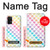 W3499 Colorful Heart Pattern Hard Case and Leather Flip Case For Samsung Galaxy A32 4G