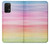 W3507 Colorful Rainbow Pastel Hard Case and Leather Flip Case For Samsung Galaxy A32 4G