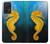 W2444 Seahorse Underwater World Hard Case and Leather Flip Case For Samsung Galaxy A52, Galaxy A52 5G