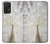 W1980 White Peacock Hard Case and Leather Flip Case For Samsung Galaxy A72, Galaxy A72 5G