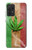 W2109 Marijuana Rasta Flag Hard Case and Leather Flip Case For Samsung Galaxy A72, Galaxy A72 5G