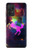 W2486 Rainbow Unicorn Nebula Space Hard Case and Leather Flip Case For Samsung Galaxy A72, Galaxy A72 5G