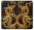 W2804 Chinese Gold Dragon Printed Hard Case and Leather Flip Case For Samsung Galaxy F62