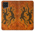 W2901 Lizard Aboriginal Art Hard Case and Leather Flip Case For Samsung Galaxy F62