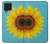 W3039 Vintage Sunflower Blue Hard Case and Leather Flip Case For Samsung Galaxy F62