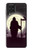 W3262 Grim Reaper Night Moon Cemetery Hard Case and Leather Flip Case For Samsung Galaxy F62