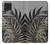 W3692 Gray Black Palm Leaves Hard Case and Leather Flip Case For Samsung Galaxy F62