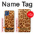 W0422 Giraffe Skin Hard Case and Leather Flip Case For Samsung Galaxy M62