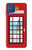 W2059 England British Telephone Box Minimalist Hard Case and Leather Flip Case For Samsung Galaxy M62