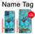 W2685 Aqua Turquoise Gemstone Graphic Printed Hard Case and Leather Flip Case For Samsung Galaxy M62