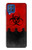 W2917 Biohazards Virus Red Alert Hard Case and Leather Flip Case For Samsung Galaxy M62