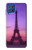 W3447 Eiffel Paris Sunset Hard Case and Leather Flip Case For Samsung Galaxy M62