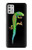 W0125 Green Madagascan Gecko Hard Case and Leather Flip Case For Motorola Moto G Stylus (2021)