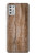 W0599 Wood Graphic Printed Hard Case and Leather Flip Case For Motorola Moto G Stylus (2021)