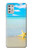 W0911 Relax at the Beach Hard Case and Leather Flip Case For Motorola Moto G Stylus (2021)