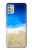 W0912 Relax Beach Hard Case and Leather Flip Case For Motorola Moto G Stylus (2021)