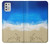 W0912 Relax Beach Hard Case and Leather Flip Case For Motorola Moto G Stylus (2021)