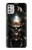 W1027 Hardcore Metal Skull Hard Case and Leather Flip Case For Motorola Moto G Stylus (2021)
