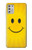 W1146 Yellow Sun Smile Hard Case and Leather Flip Case For Motorola Moto G Stylus (2021)